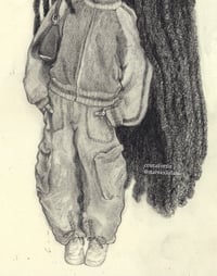 Image 3 of Isabella ~ Original Framed Drawing