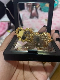 Image 1 of 2 finger character rings🩵