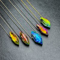 Image 1 of Aura Prism Pendant Necklace