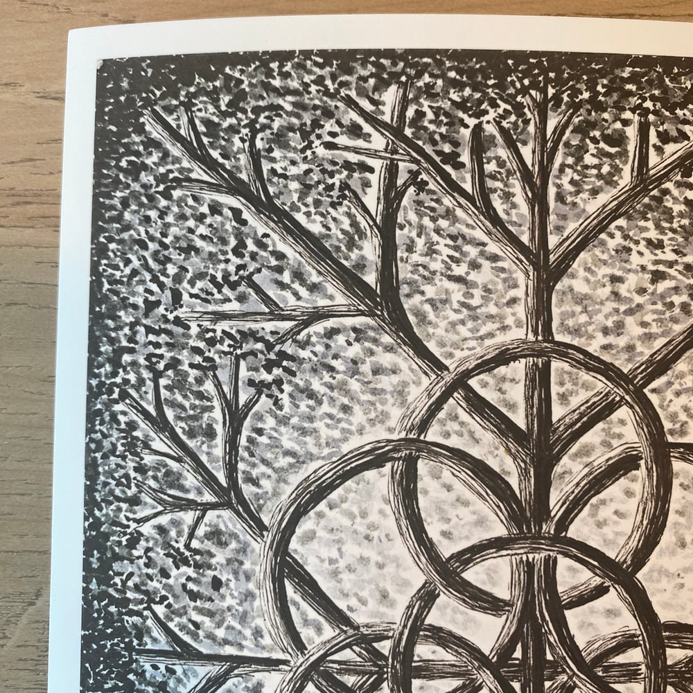 Image of Circles Knot Giclee Print (b & w)