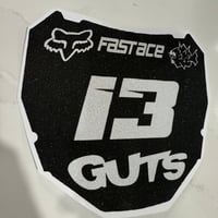 Image 2 of Odi Plate Sticker Glitter