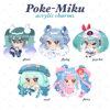 Poke-Miku Acrylic Charms