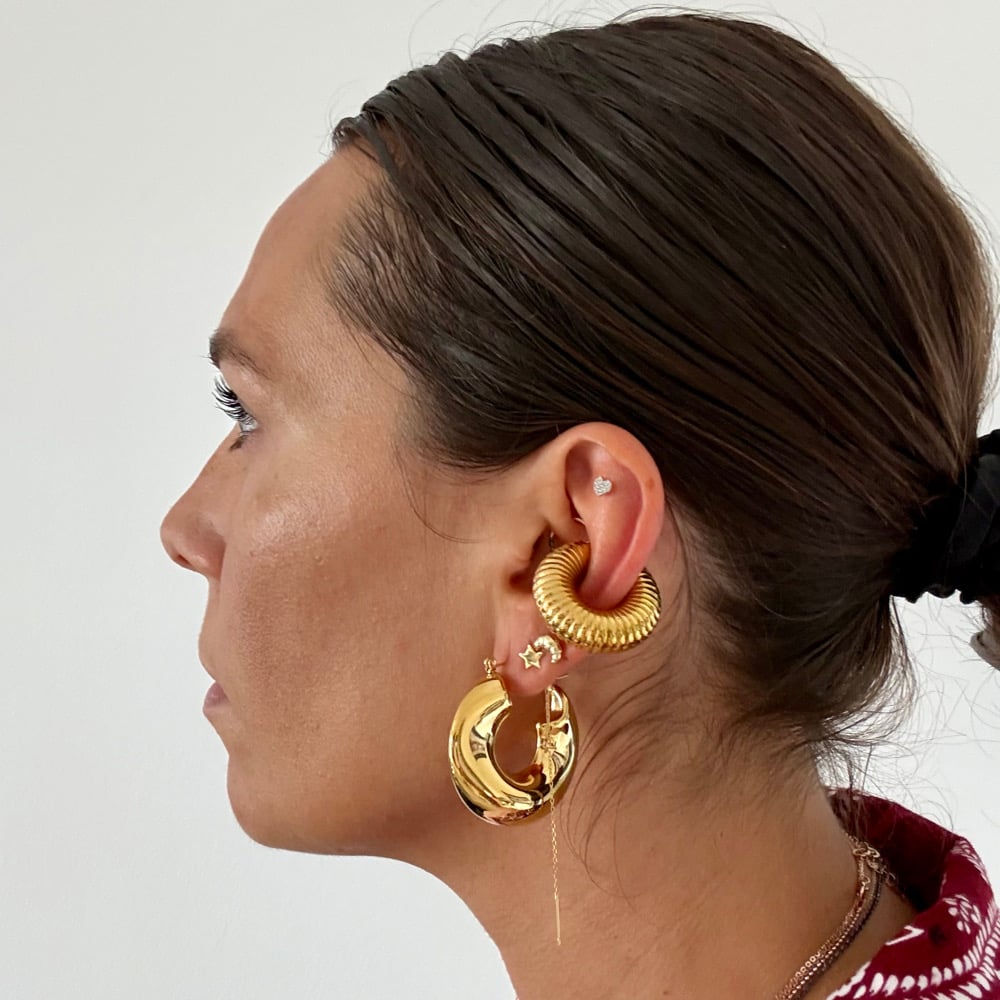 Image of ORECCHINI CHUNKY OVALI