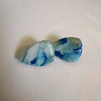 Image 1 of Blue Marble Studs 