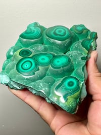 Image 1 of Botryoidal Malachite Polished Specimen | Congo #2782
