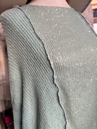 Image 4 of CUSTOM FREE PEOPLE SEQUIN SWEATER