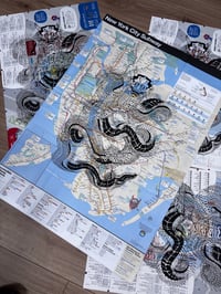 Image 5 of SNAKE HANNYA SCREENPRINT /MAPS
