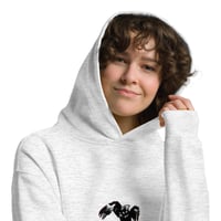 Image 3 of Unisex Oversized Hoodie White