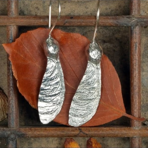 Image of G&S Sycamore Earrings