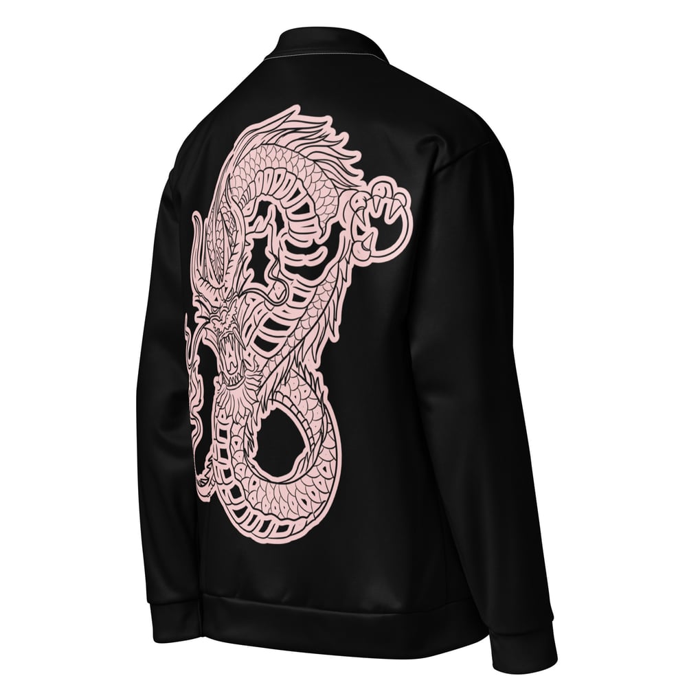 ZEN EXP - Mauve Dragon Unisex Bomber Jacket