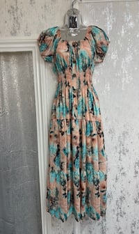 Rebecca -  Bardot Maxi Dress