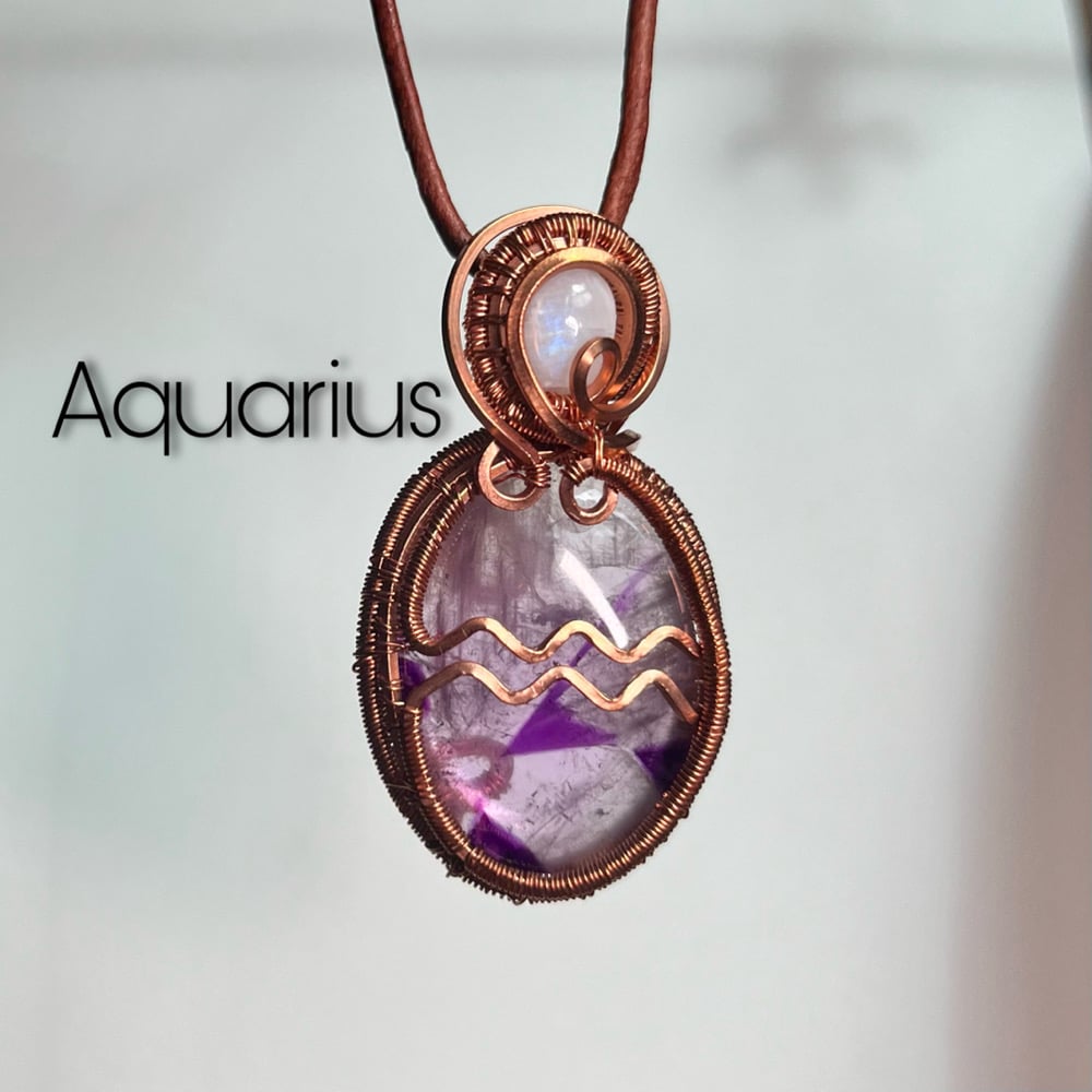 Image of Air Sign Zodiac Necklaces