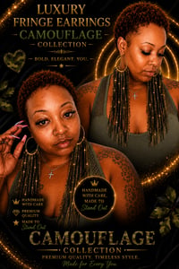 Image 7 of Fringe earrings collection