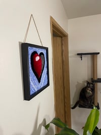 Image 5 of “Half a heart left” 3D wall art