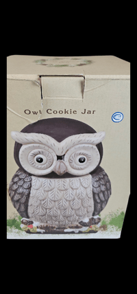 Image 4 of Cracker Barrel Owl Cookie Jar