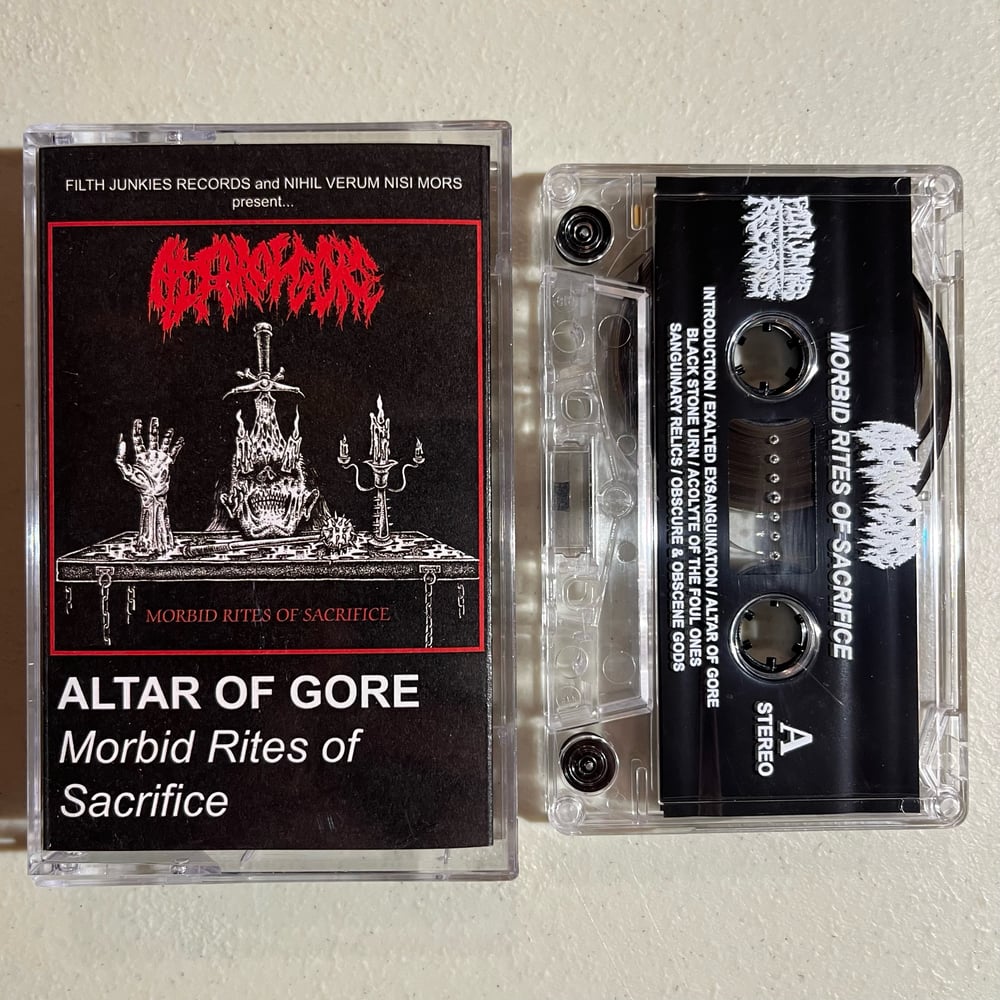 ALTAR OF GORE - "Morbid Rites of Sacrifice" cassette