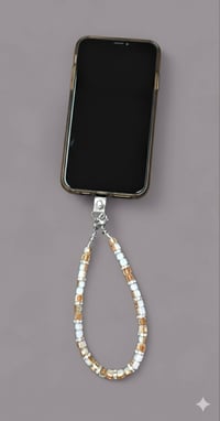 Image 1 of Beaded Cell Phone Chains (glass beads)