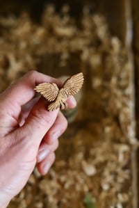 Image 7 of Hunting Owl Pendant Necklace 