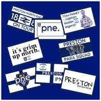 Preston North End Sticker Bundle