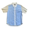 Comme Des Garcons Homme AD2008 Linen Blend Short Sleeve Button Up 