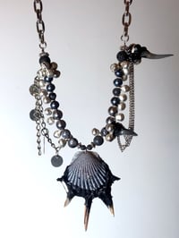 Image 2 of Tar Blue Shell Necklace 