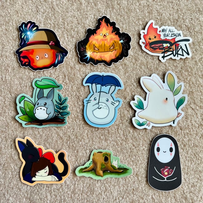 Ghibli Stickers