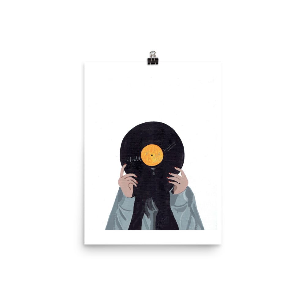 Image of RECORD HEAD POSTER