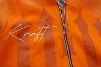 Image 3 of Orange "11:11" Zip-Up Jacket