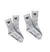 Pair of 2 UPerform Crew Socks - White