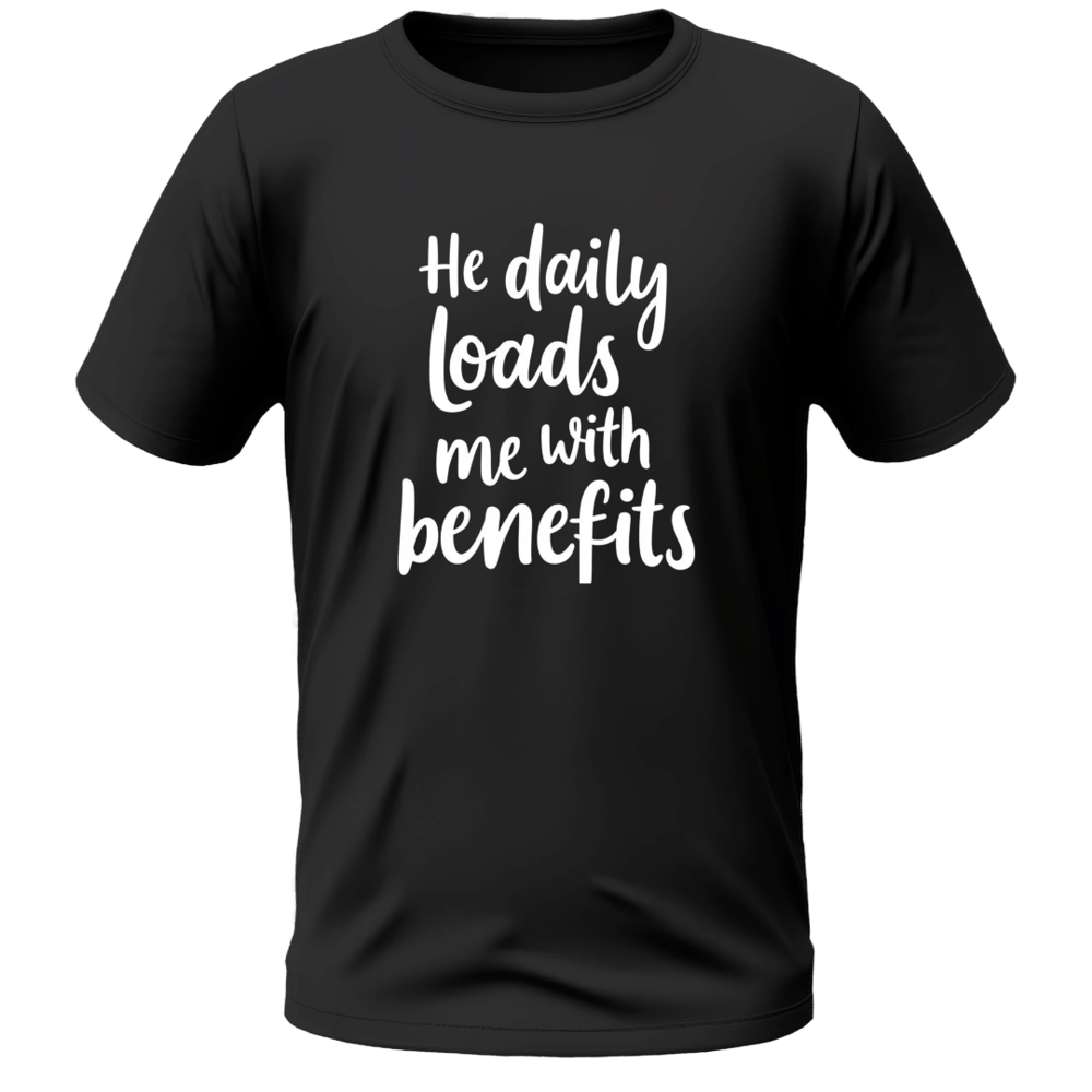 Image of Psalm 68:19 T-Shirt