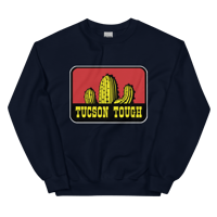 Image 3 of Tucson Tough Sweater White Outline