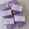 Purple Soap Favors - Bridal Shower - Wedding Favors - Baby Shower 