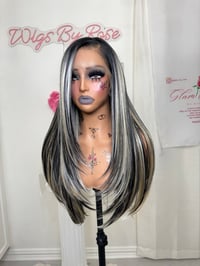 Image 14 of Edgy black highlights luxury (ready to ship) 