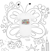Image 1 of Baby short sleeve one piece (SHE IS STRONG)