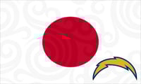 Chargers Flags Japan