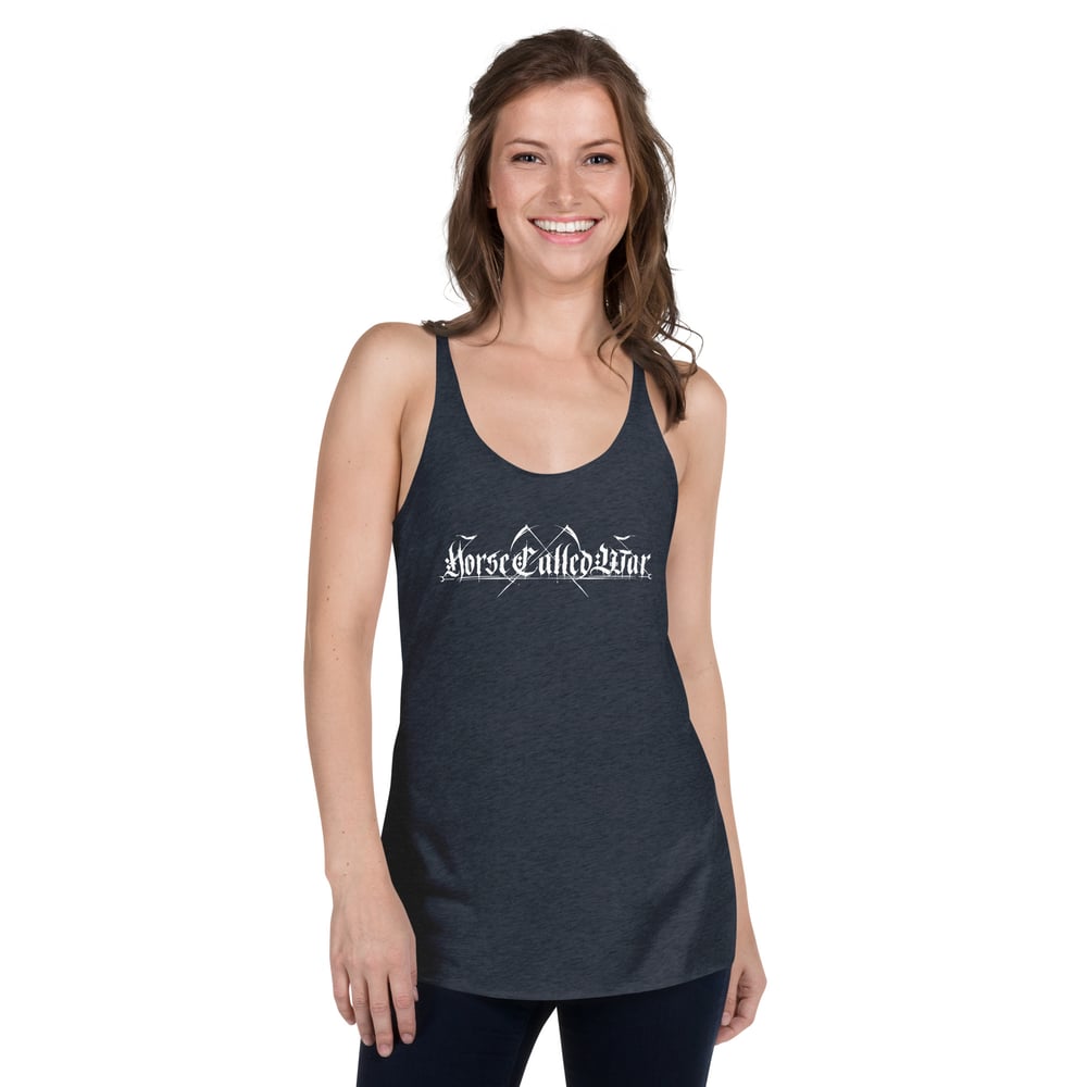 New logo women's racerback tank