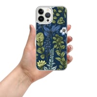 Image 18 of Art Nouveau Inspired Blue Boho Floral Clear Case for iPhone®