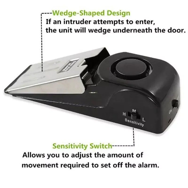 Door Stop Alarm TackTech