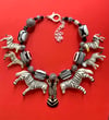 Exotic Zebra Necklace