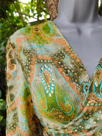 Image 10 of Pefkos co ord sarong set oranges lemons and gold