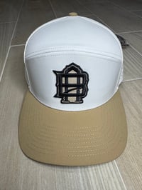 Image 2 of AB Monogram Logo - White/Tan 