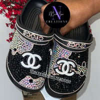 Image 3 of CC Full Bling Crocs