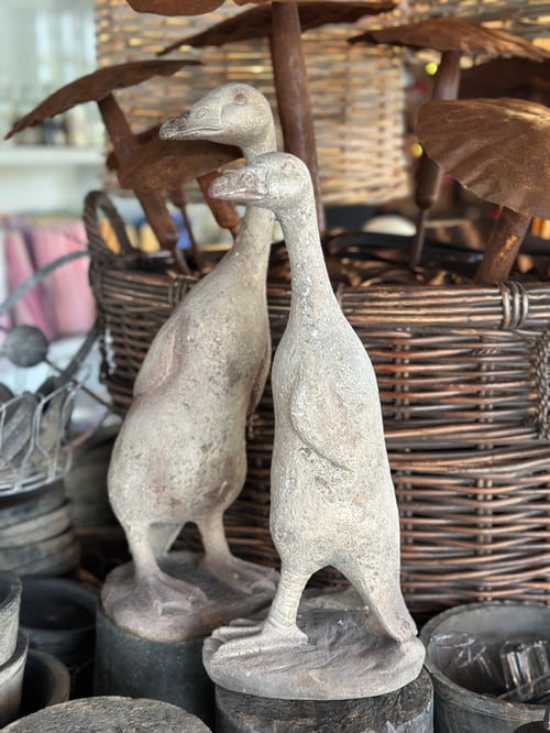 Image of Set of 2 Garden Geese