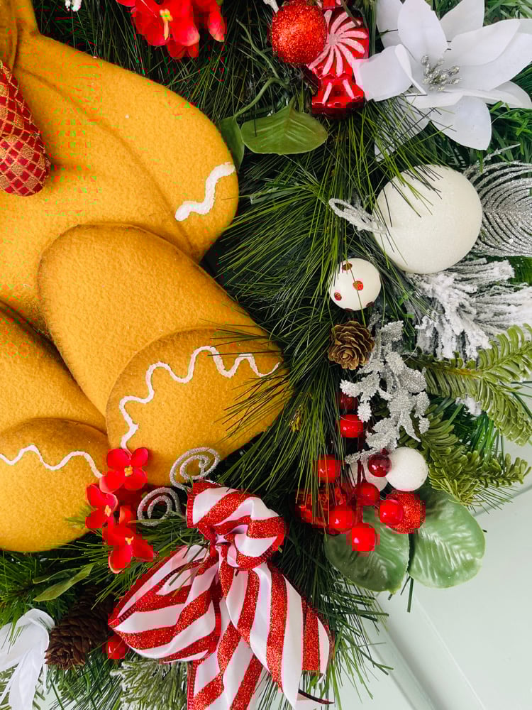 Image of 65cm Gingerbread Wreath 