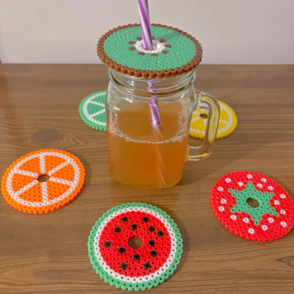 Image of fruit coasters/cup covers