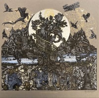 Image 1 of "La Conférence des Oiseaux " - Carton 1,5mm- Gris, sable-