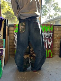 Image 3 of BAGGY AAAAPE JEANS