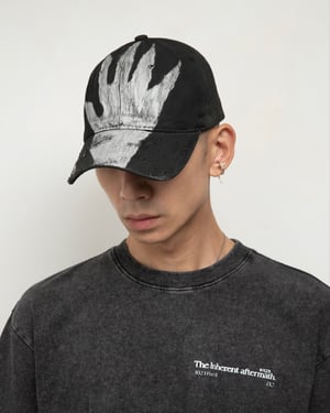 Image of MASSTAK - Devil Hand Tribal Cap (Black)