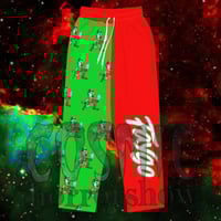 Xmas Faygo Clown Wide-leg joggers