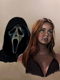Quinn/Ghostface Scream VI 8.5x11 print 